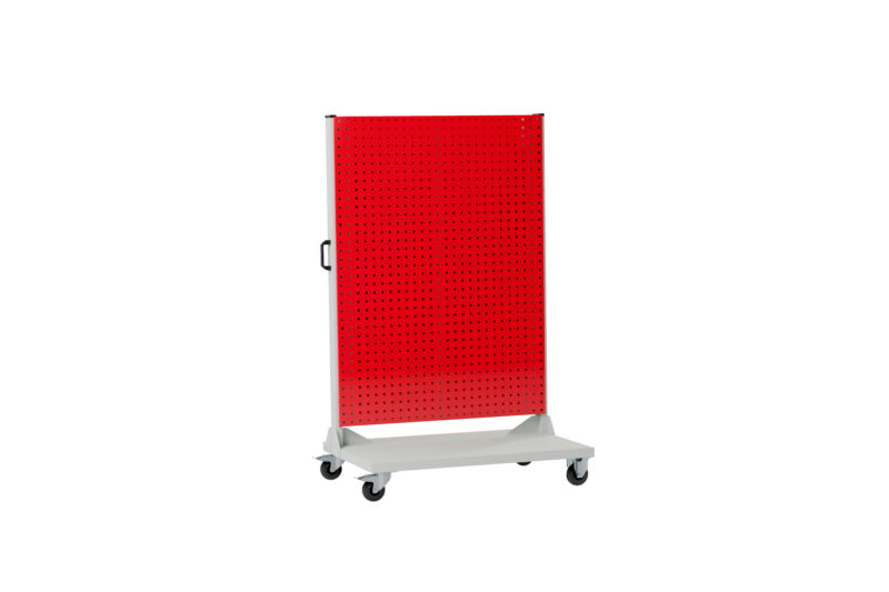 Fahrwagen Lochplattensystem-FAHRWG-LOPL-1SEIT-3L-RAL7035/3020     Verpackungsinhalt    1 Einheit