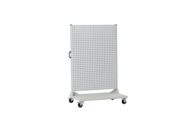 Fahrwagen Lochplattensystem-FAHRWG-LOPL-1SEIT-3L-RAL7035/7035     Verpackungsinhalt    1 Einheit