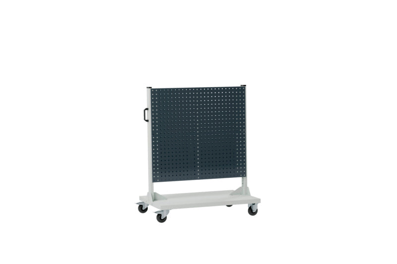 Fahrwagen Lochplattensystem-FAHRWG-LOPL-2SEIT-2X2L-RAL7035/7016     Verpackungsinhalt    1 Einheit