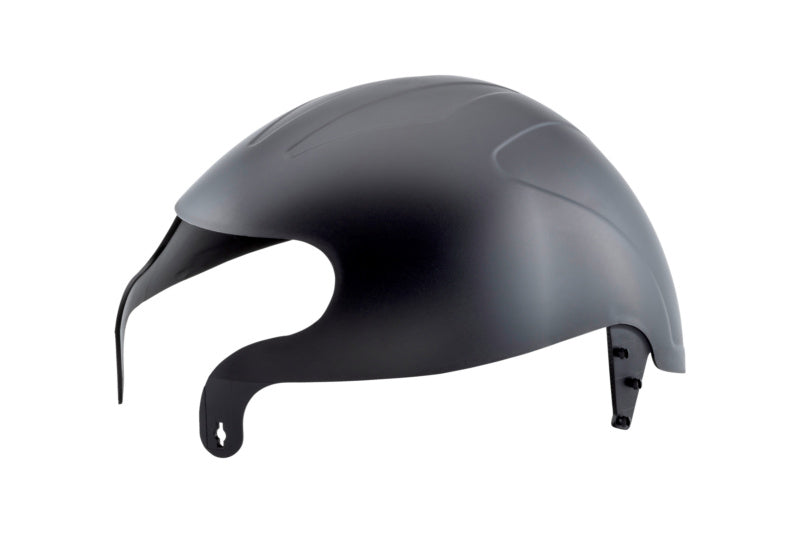 Transparenter STOSKA Gesichtsschutzschirm mit verstellbaren Bändern und kratzfestem Material.