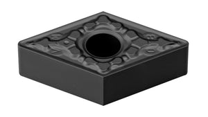 Wendeschneidplatte DNMG150608 mit 15 mm Kantenlänge und robuster Bauweise für Metallbearbeitung.