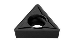 TC Wendeschneidplatte mit präzisen Schneidkanten und robuster Beschichtung für Metallbearbeitung.