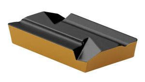 Nahaufnahme der KN Wendeschneidplatte WENDESHNDPL mit präziser Geometrie und robustem Hartmetall.