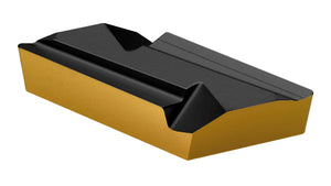 Nahaufnahme der KN Wendeschneidplatte WENDESHNDPL mit innovativer Geometrie und robustem Material.