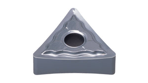 TN Wendeschneidplatte aus Karbid mit innovativer Geometrie für präzise Metallbearbeitung.