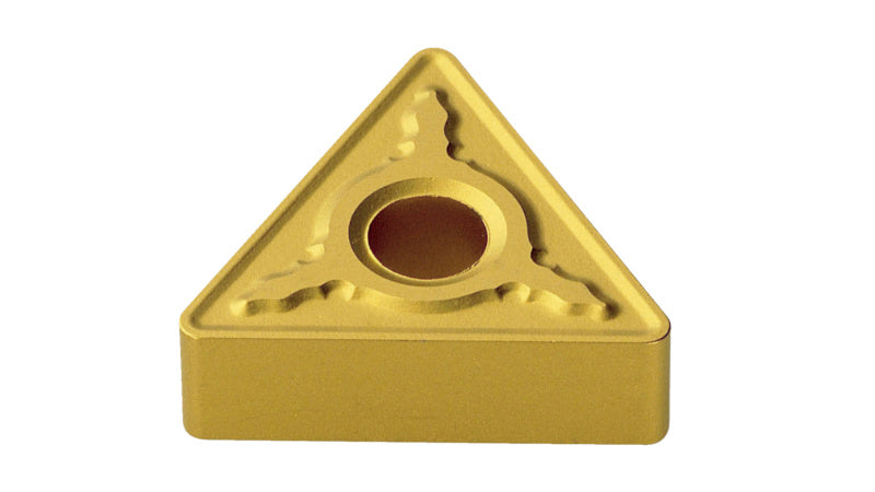 TN Wendeschneidplatte WENDESHNDPL aus Karbid mit innovativer geometrischer Beschaffenheit.