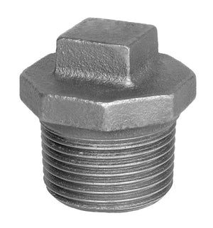 Fitting f. Wasserrohre Temperguss TZN-FITT-STOPFEN-EN10242-T9-V-R2     Verpackungsinhalt    10 Einheit