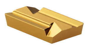 Wendeschneidplatte WENDESHNDPL aus Hartmetall mit innovativer Geometrie für präzise Metallbearbeitung.