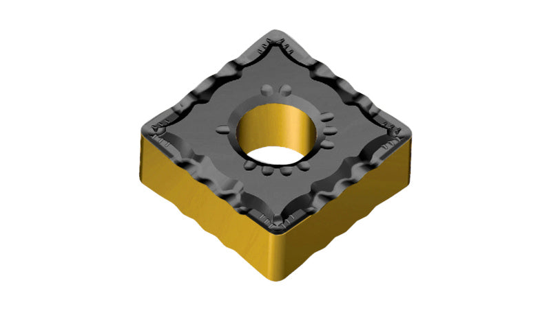 SN Wendeschneidplatte SNMG120404 mit vier Schneidkanten und robustem, verschleißfestem Material.