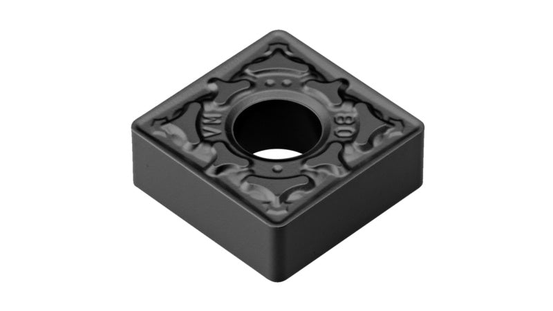 Wendeschneidplatte SNMG120412 in quadratischer Form, 12 mm x 12 mm x 4 mm, für Metallbearbeitung.