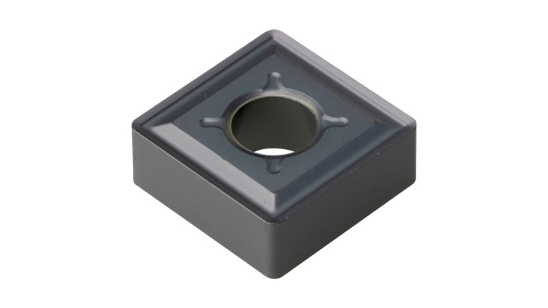 Die SN Wendeschneidplatte SNMG120412 hat eine quadratische Form von 12 mm und innovative Schneidkanten.