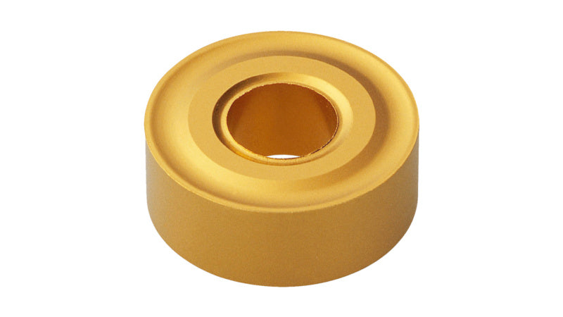 RN Wendeschneidplatte mit spezieller Geometrie und Beschichtung für Metallbearbeitung.