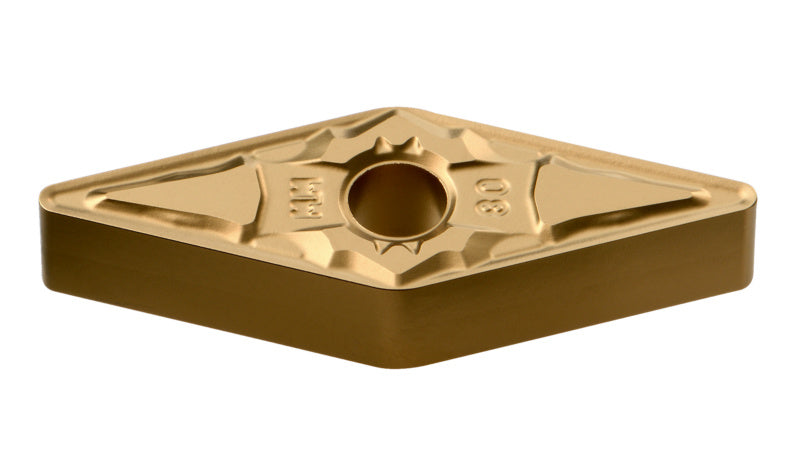 Runde VN Wendeschneidplatte mit Wendefunktion und spezieller Beschichtung für Metallbearbeitung.