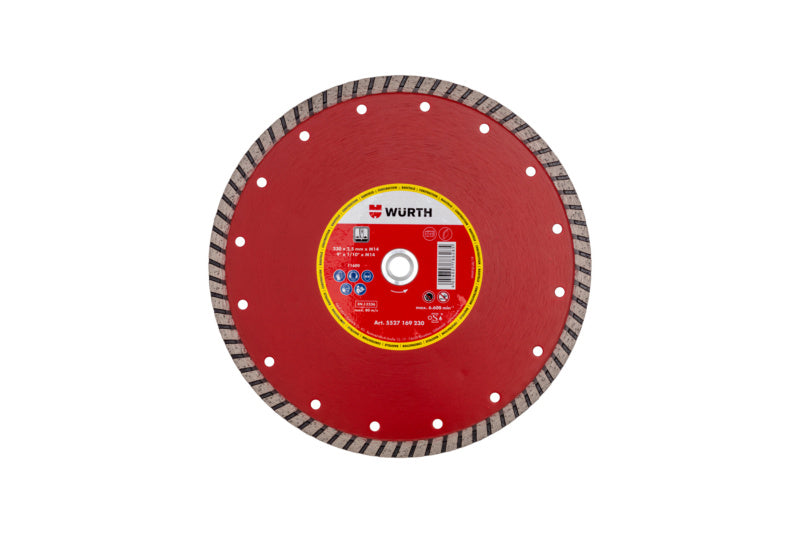 Diamanttrennscheibe TSHB DIA BAUSTELLE mit robustem Design und Diamanttechnologie für präzise Schnitte.