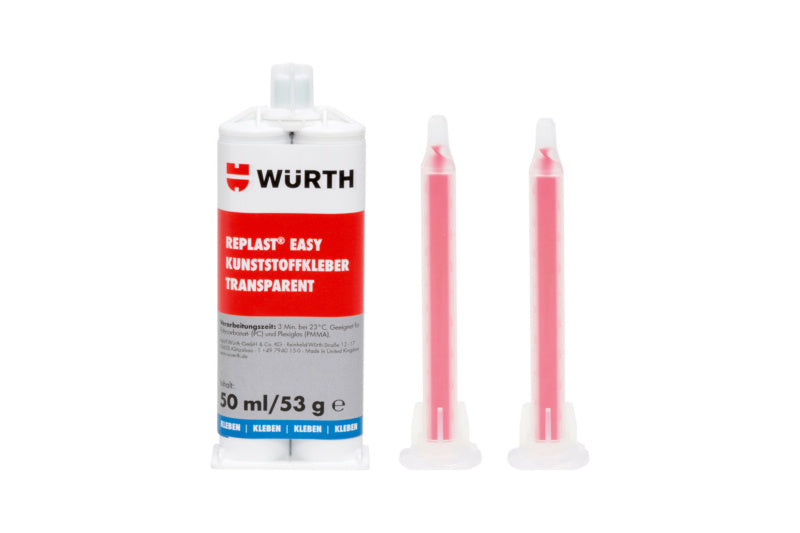 Klebstoff f. Kunststoffe-KLEBST-KST-2K-TRANSPARENT-50ML     Verpackungsinhalt    6 Einheit