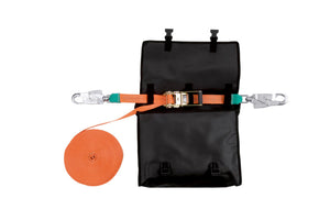 Mobiler Fallschutz-Anschlagpunkt HORIZSISYS-TMPOR mit robuster Bauweise und einfacher Montage.