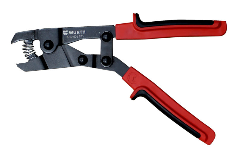 Robuste Zange mit ohrloser Spannschelle und ergonomischem Design, 1 Einheit im Paket.