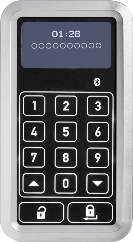 Silbernes Türschlossantrieb-Zubehör mit moderner Technologie und einfacher Installation.