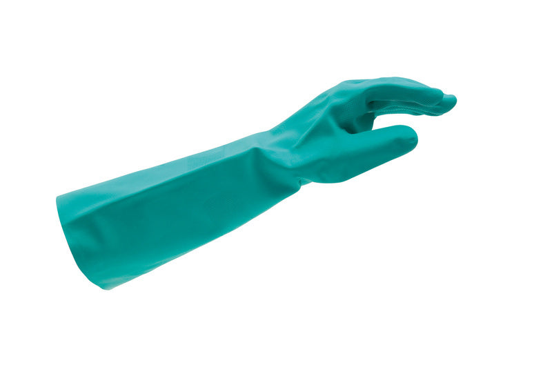 Schutzhandschuh Chemie-SHTZHNDSHH-NTR-45CM in Blau, 45 cm lang, mit rutschfester Innenbeschichtung.