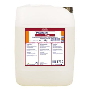 25 kg Kanister mit flüssigem Klebstoff, geeignet für Holz, Metall, Kunststoff und Beton.