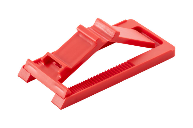 Roter Rasterkeil VAR-V5 mit 8 mm Höhe, 100 Stück zur Nivellierung von Fliesen.