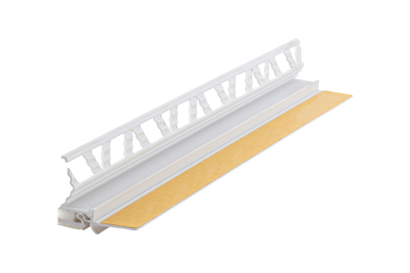 Anputzleiste Standard ohne Gewebe aus robustem Material für gerade Putzkanten bei Bauarbeiten.