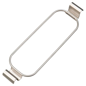 Edelstahl Halterahmen für 40L Behälter.