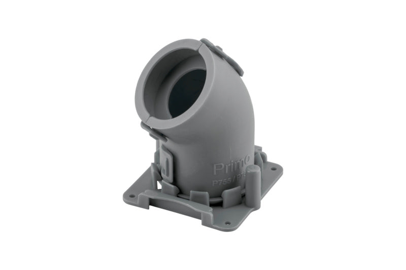 Wanddekorationselement mit 30 Grad Winkel und 80 mm Höhe, verpackt in 50 Einheiten.