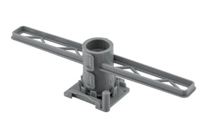 End- und Übergangstülle aus Beton mit Durchmesser 20/25 mm und Höhe 50 mm, verpackt in 50 Einheiten.