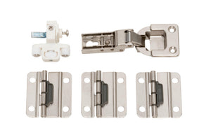 Schiebetürbeschlag für Falttüren aus robustem Material, ideal für Holz- und Innentüren.