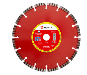 Runde Diamanttrennscheibe TSHB DIA BAUSTELLE in verschiedenen Größen für Bauanwendungen.