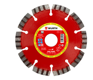 Diamanttrennscheibe TSHB DIA BAUSTELLE mit verschiedenen Durchmessern für präzise Schneidarbeiten.