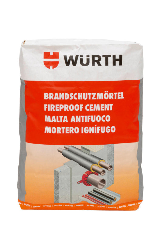 Brandschutzmörtel-BSMOERT-20KG     Verpackungsinhalt    12 Einheit