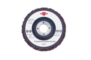 Schleifscheibe Vlies SHLFSHB VLI/LEINEN mit feinen Leinenfasern für Schleif- und Polierarbeiten.