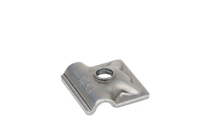 Aluminium Montageschiene für Solaranlagen, 8-10 mm breit, stabil und korrosionsbeständig.