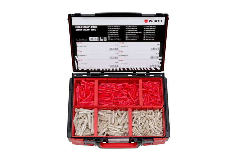 Kunststoffdübel Sortiment/Set- DBL-SYSKO-KST-530TLG     Verpackungsinhalt    1 Einheit - Marktplatz24