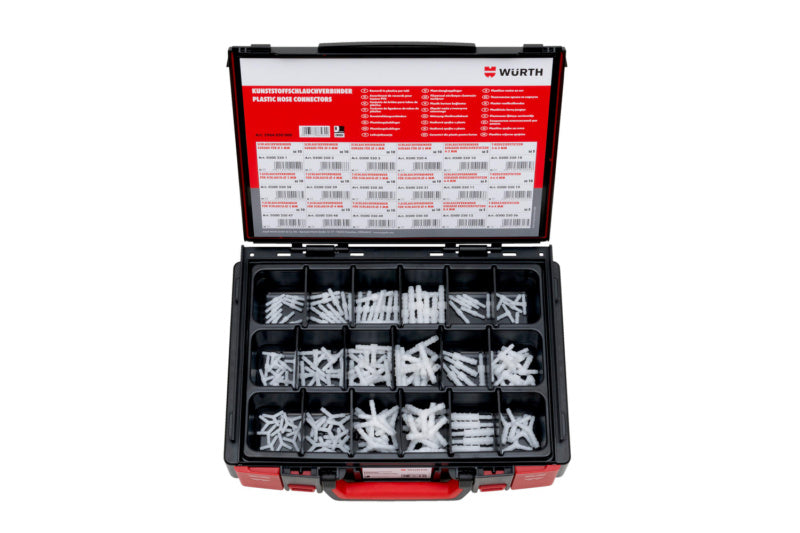 Schlauchverbinder Kfz Sortiment- SCHLVERB-SYSKO-KST-155TLG     Verpackungsinhalt    1 Einheit - Marktplatz24