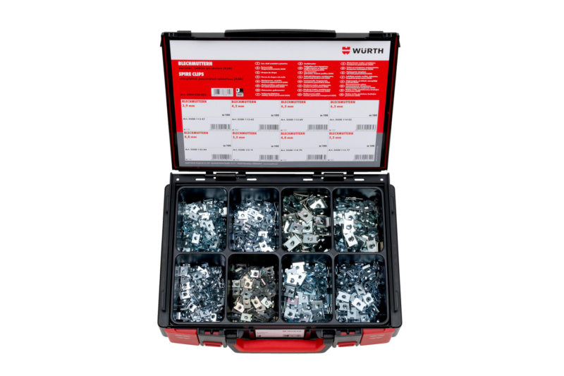 Blechmutter Sortiment- BLMU-SYSKO-ST-8ABM-800TLG     Verpackungsinhalt    1 Einheit - Marktplatz24