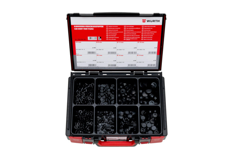 Großes Werkzeugset mit 450 Teilen in praktischem Koffer für Handwerker und Heimwerker.