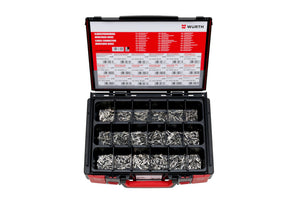 Unisolierte Kabelverbinder in verschiedenen Größen sortiert in einem Set von Sysko