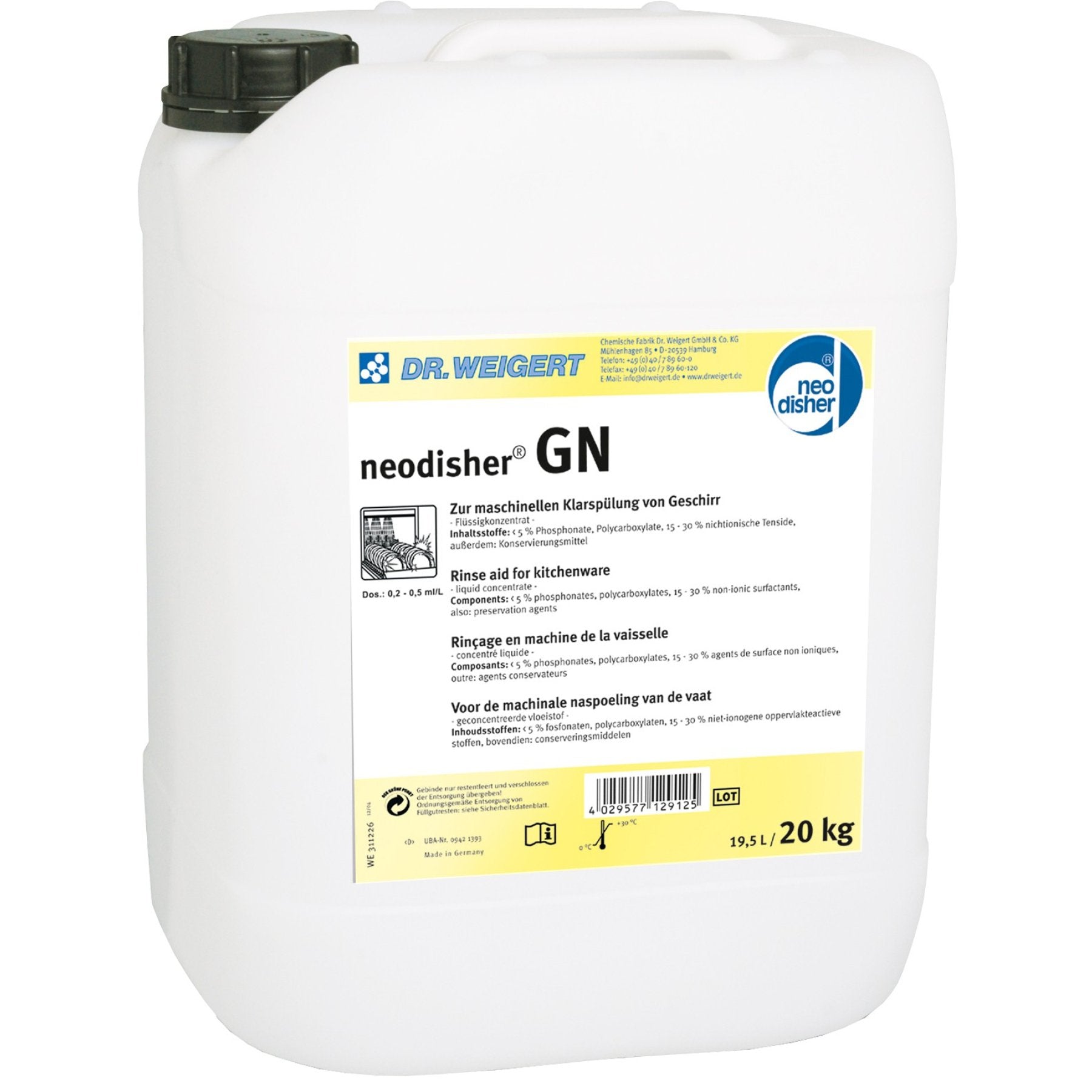 Neodisher GN, 20kg canister