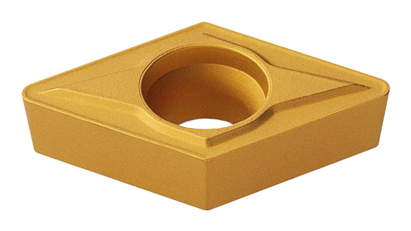 DC Wendeschneidplatte DCMT11T308 mit robuster Konstruktion und innovativer Geometrie für Drehbearbeitung.