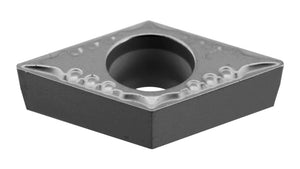 DC Wendeschneidplatte DCMT070204 mit präziser Schneidkante und robuster Geometrie für Metallbearbeitung.