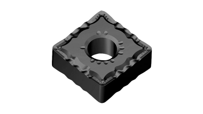 Wendeschneidplatte SNMG120404 mit spezieller Geometrie für präzise Metallbearbeitung.