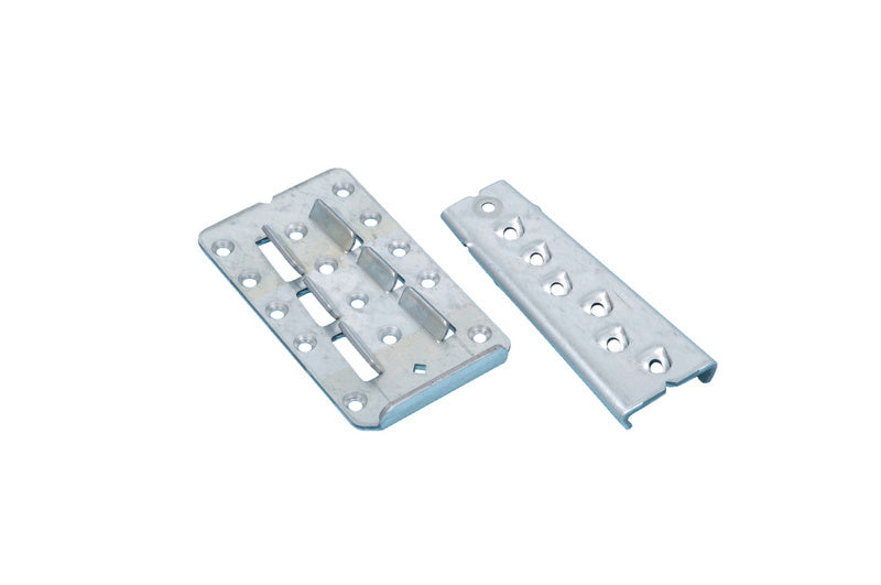 Holzverbinder-VERB-HO-VERDECKT in verdecktem Design für stabile, ästhetische Holzverbindungen.