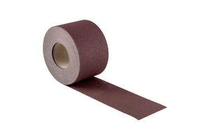 Schleifgewebe Rolle SHLFGWB ROLL in verschiedenen Breiten, ideal für Holz, Metall und Kunststoff.