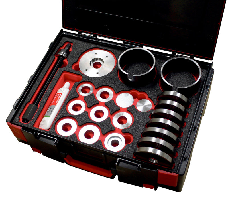Radlagerwerkzeug Sortiment/Set- RADLGRWZG-SORT-XXL-F.GRO-PKW-TRANSPORTER     Verpackungsinhalt    1 Einheit