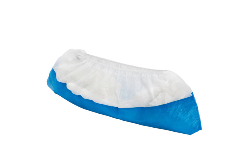 Überziehschuhe in Größe 41 x 16 cm mit rutschfester Laufsohle und robustem Material.