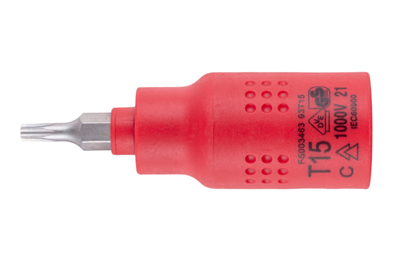 Steckschlüssel VDE 3/8 Zoll-STESHSL-VDE-3/8ZO-TX15     Verpackungsinhalt    1 Einheit