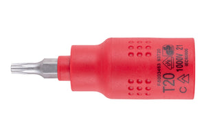 Steckschlüssel VDE 3/8 Zoll-STESHSL-VDE-3/8ZO-TX20     Verpackungsinhalt    1 Einheit